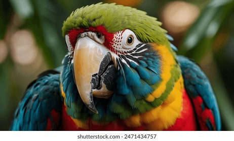 beautifull parrot close up photo - Powered by Shutterstock