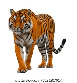 A beautifull red and black Bengal tiger