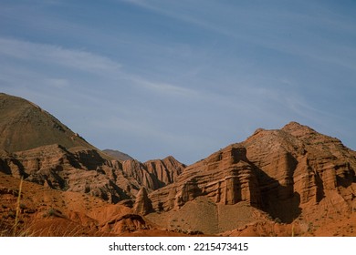 Beautifull Rocky Landscape Desert And Sky