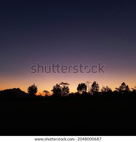 Similar – Image, Stock Photo Sunset over Sardinian landscape