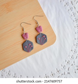 Beautifully Handcrafted Polymer Clay Earrings