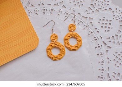 Beautifully Handcrafted Polymer Clay Earrings