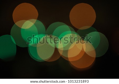 Similar – Image, Stock Photo Urban blur night lights IV