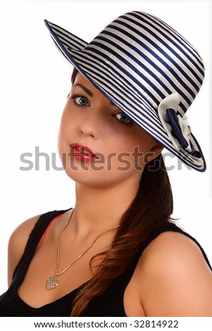 Similar – Woman with hats Lifestyle