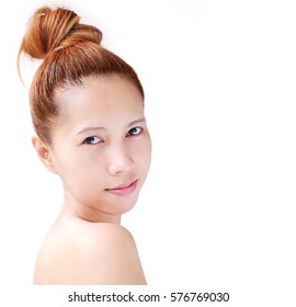 Hair Bun Asian Images Stock Photos Vectors Shutterstock