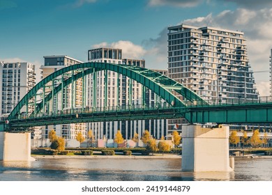 beauty of Belgrade's waterfront, with its iconic bridges spanning the majestic Sava River.