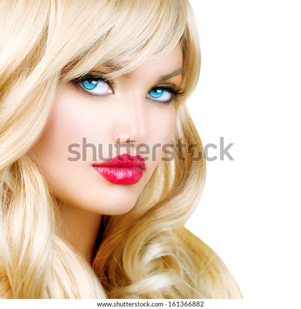 Beauty Blonde Woman Portrait Beautiful Blond Stock Photo Edit Now