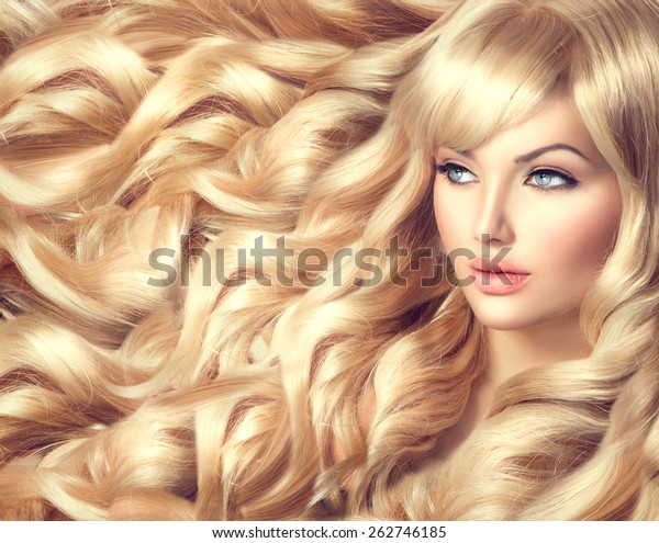Beauty Blonde Woman Portrait Beautiful Model Stock Photo Edit Now