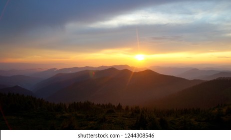 The beauty of the Carpathian Mountains