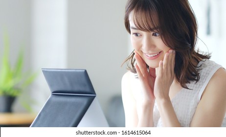 女性美肌若い日本人30代hd Stock Images Shutterstock