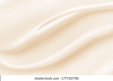 Beauty cream texture. Cosmetic lotion background. Creamy skincare product closeup - Shutterstock ID 1777107785