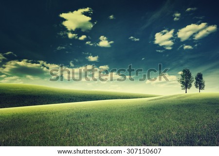 Similar – Image, Stock Photo Marshmallow Field VI