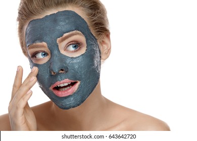 Download Clay Mask Face Images Stock Photos Vectors Shutterstock PSD Mockup Templates