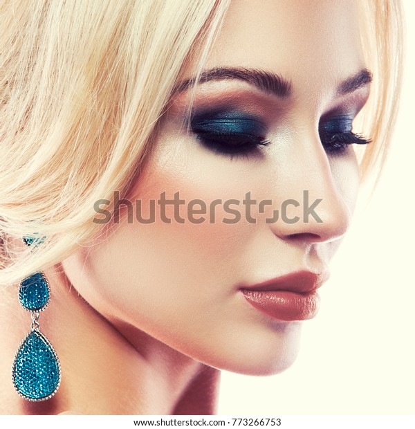 Beauty Face Caucasian Model Girl Bright Stock Photo Edit Now