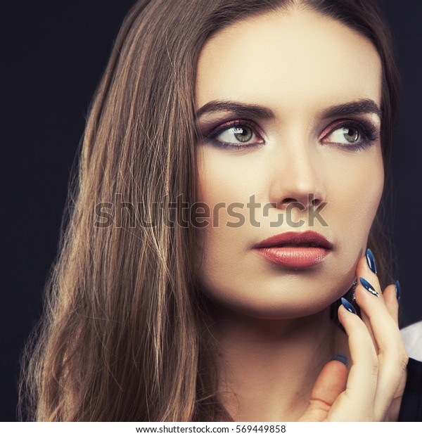 Beauty Face Young Blonde Hair Girl Stock Photo Edit Now 569449858
