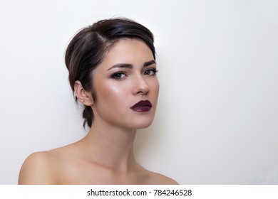 Beauty Fashion Model Woman Bright Background Stock Photo Shutterstock