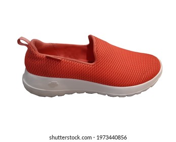 Beauty Fashion Of Pink Slip On Shoe