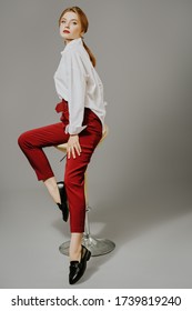 Pants fashion red Colors That