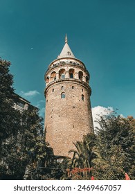 Beauty of Galata tower in Istanbul