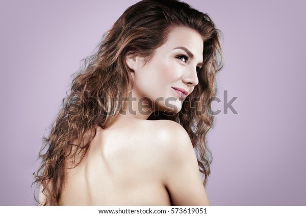 beauty girl face shoulders back beautiful stock photo edit now 573619051 https www shutterstock com image photo beauty girl face shoulders back beautiful 573619051