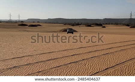 Similar – let’s go. Desert car