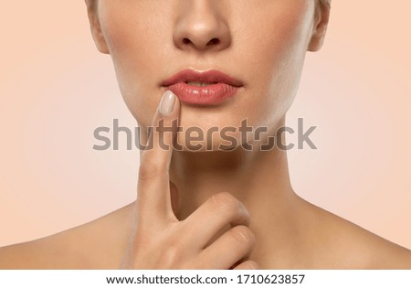 Similar – female lips Beautiful Face