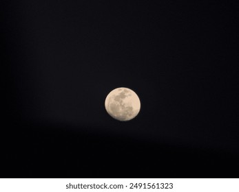 The beauty of the moon at night makes the eyes amazed  - Powered by Shutterstock