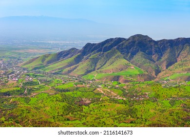 Beauty Mountain Landscape Between Samarkand And Shahrisabz Cities In Uzbekistan