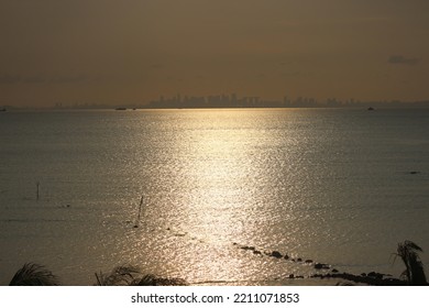 The Beauty Of Nature On A Quiet Beach