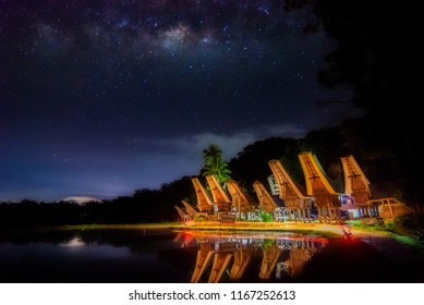 Beauty Of Night In Toraja