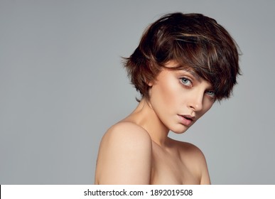 54,867 Sexy short hair brunette Images, Stock Photos & Vectors ...