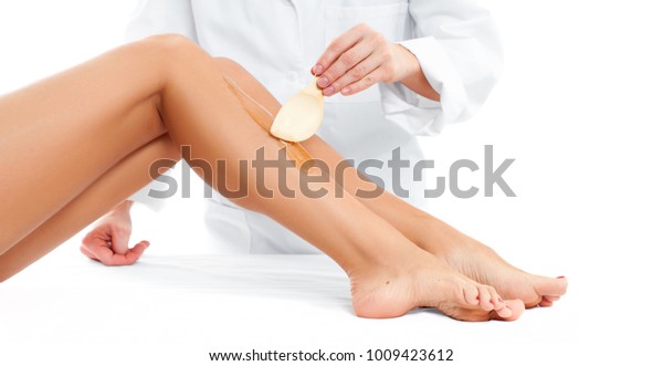 Beauty Spa Hair Removal Cosmetology Procedure Stock Photo Edit