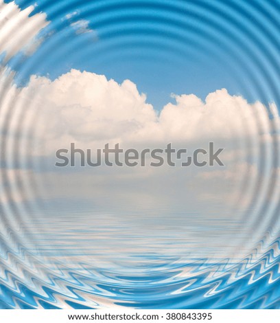 Similar – Image, Stock Photo Close to Heaven. Feminine