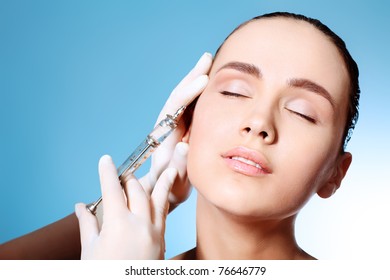 Beauty therapeutical female skin juvenation.