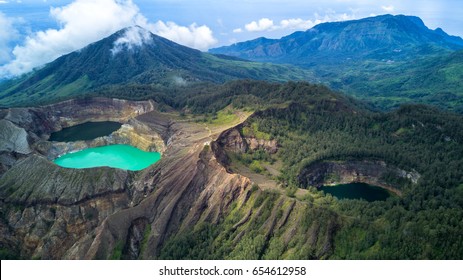 Beauty Of Tricolor Lake 