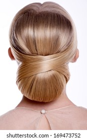 Beauty Wedding Hairstyle. Bride