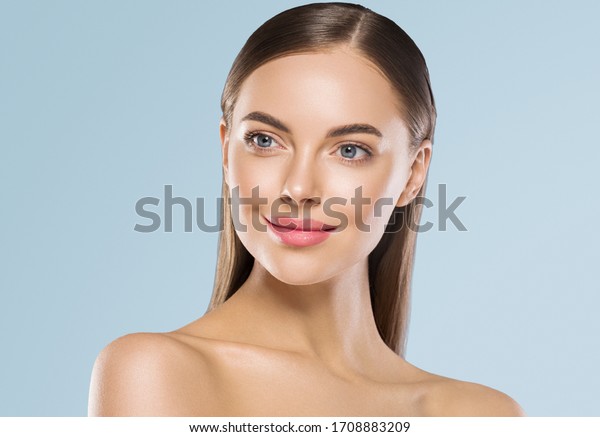 Beauty Woman Eyes Face Healthy Pure Foto Stock 1708883209 Shutterstock