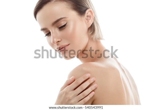 Photo De Stock De Femme De Beauté Visage Portrait Belle