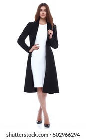 coat dress model