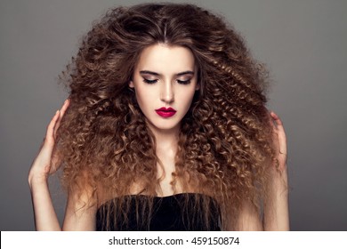 Hair Perm Images Stock Photos Vectors Shutterstock