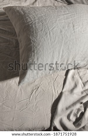 Similar – Image, Stock Photo Monday, 5:00 a.m. Bed Man