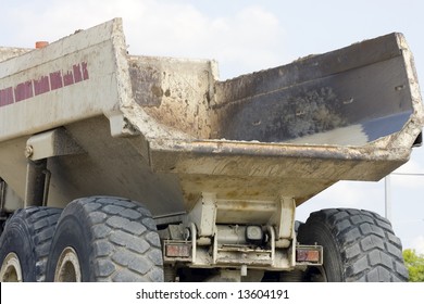 The Bed Of A Heavy Duty Dump Truck