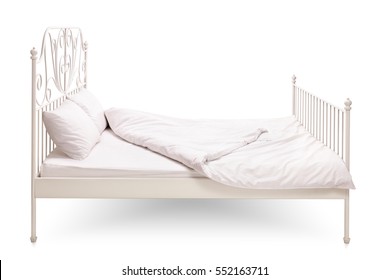 Bed Isolated On White Background