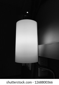 Bed lamp as background