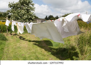 Clothes Line Garden Stock Photos Images Photography Shutterstock