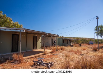 Bedford Downs Station, WA, Australia - Jul 7, 2012: The Abandoned  Janterrji Indigenous Community On Bedford Downs Station.