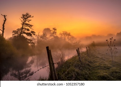 Bedfordshire River Sunrise