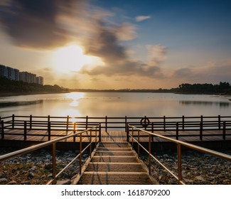 Bedok Reservoir Park Sunset View