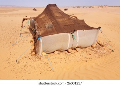 The Bedouins Tent In The Sahara, Morocco