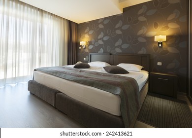 bedroom hotel apartment interior